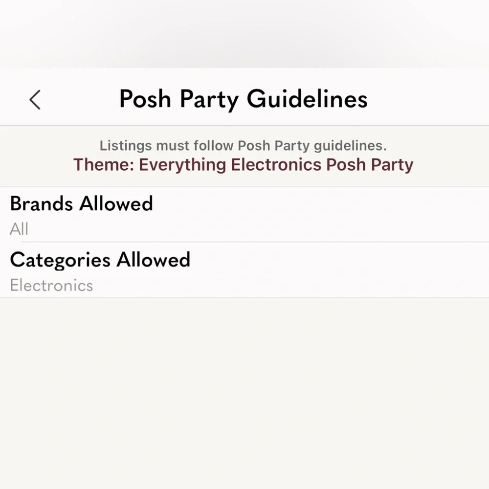 I’m Co-hosting “Everything Electronics Posh Party”tonight April 5th @7:00pm EST! - Picture 3 of 3